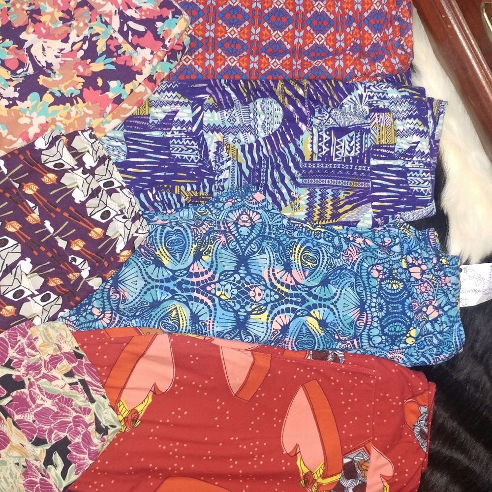 (6)Lularoe|minnie·takeout·valentine·roses·unicorn - Picture 7 of 8